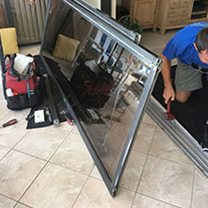 sliding glass door frame repair Walnut Park